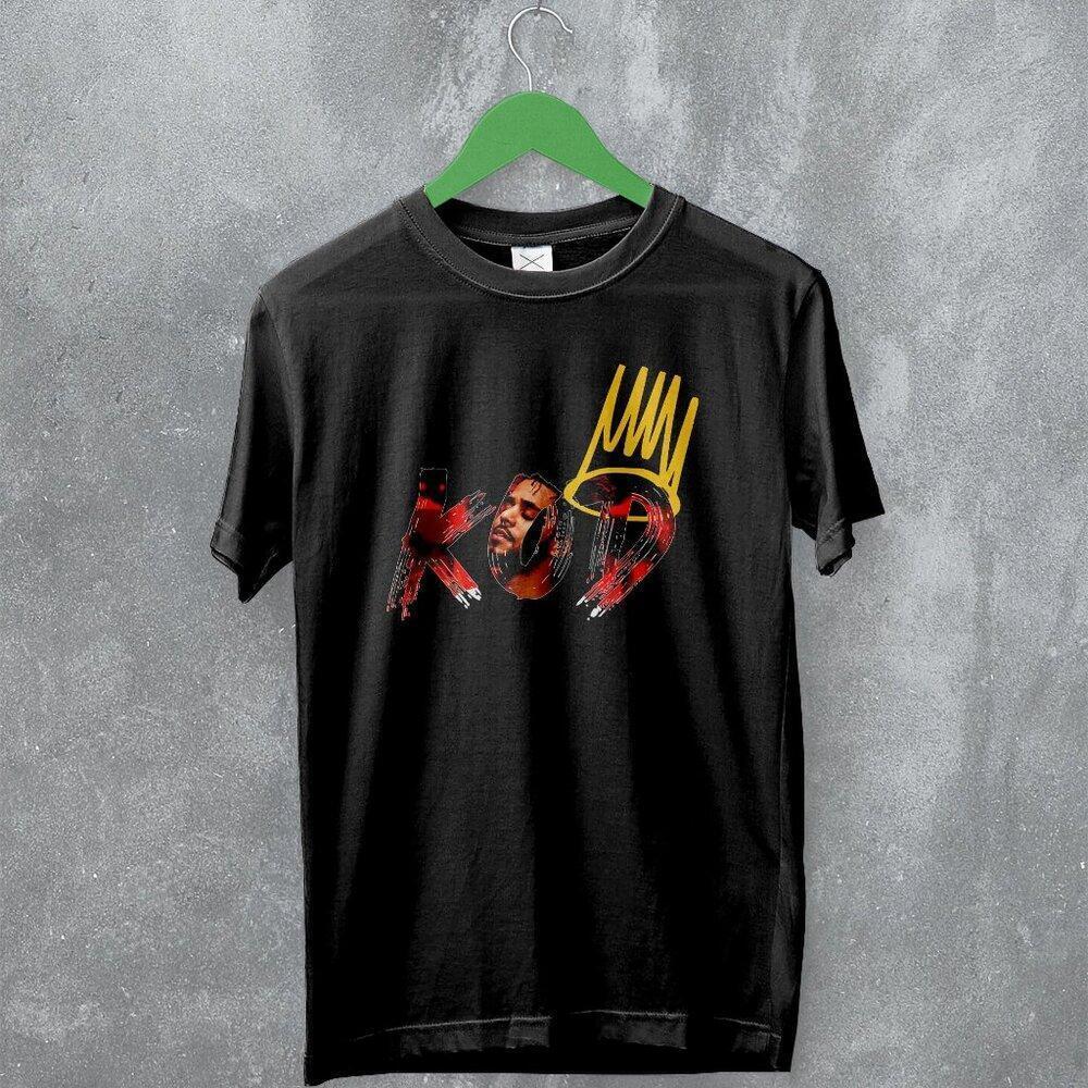 J Cole  Rapper Tour Concert Album Graphic Hip Hop Music Fan T-Shirt